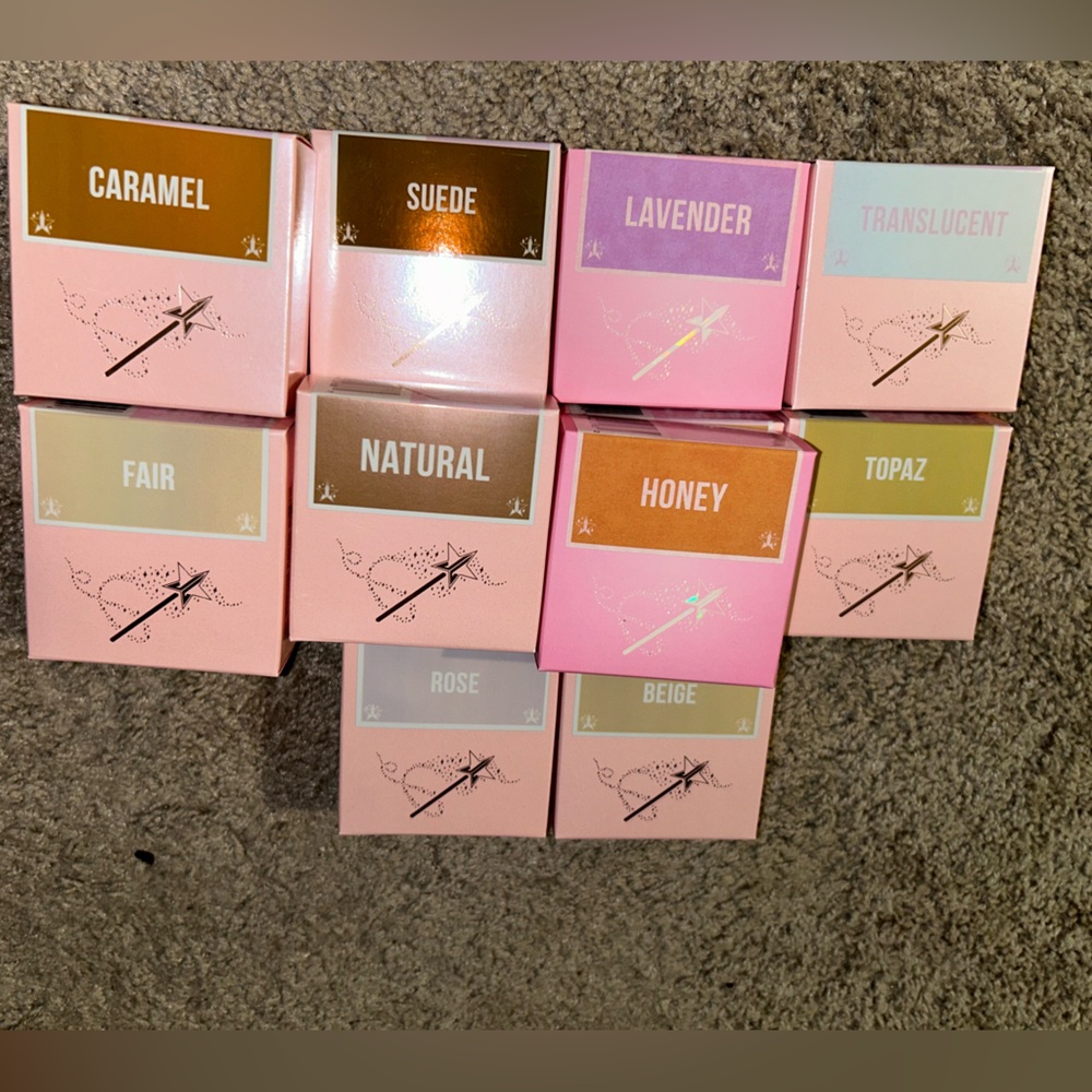 Jeffree Star Setting Powders, New in the Box!